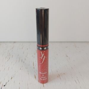 YBF Shimmer and Shine Lip Gloss Coral Craze Color Pretty Moisturized Lips